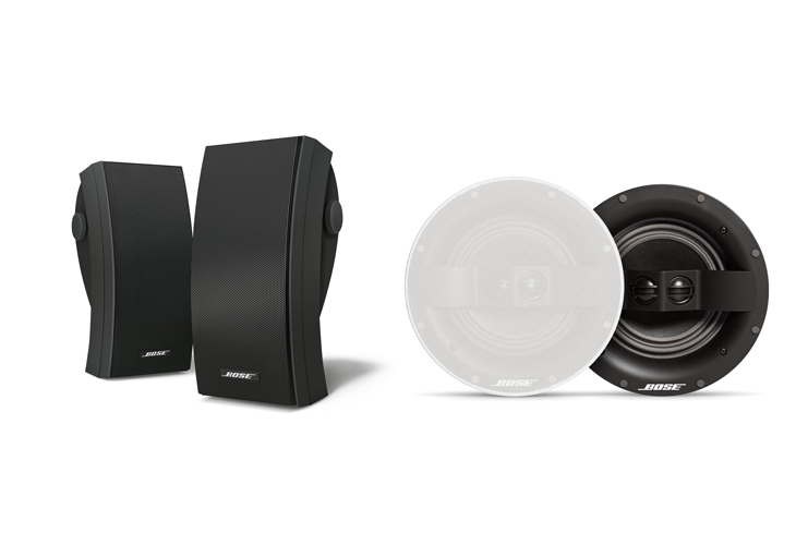 Bose&reg; outdoor and ceiling speakers